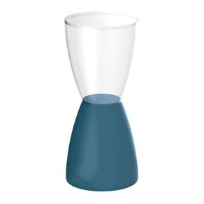 Banqueta Bery Im In Area Externa e Interna Policarbonato Incolor e Lazuli 54,7 cm -Altura-